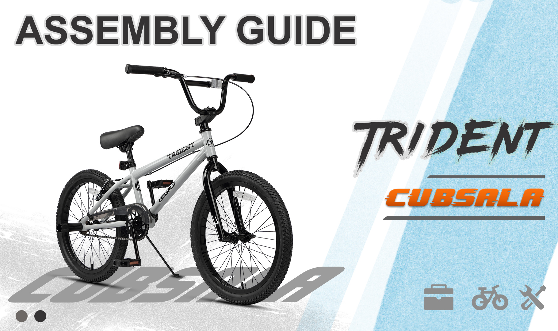 Amazon.com : cubsala 20 Inch BMX Race Bike Trident Bicycles